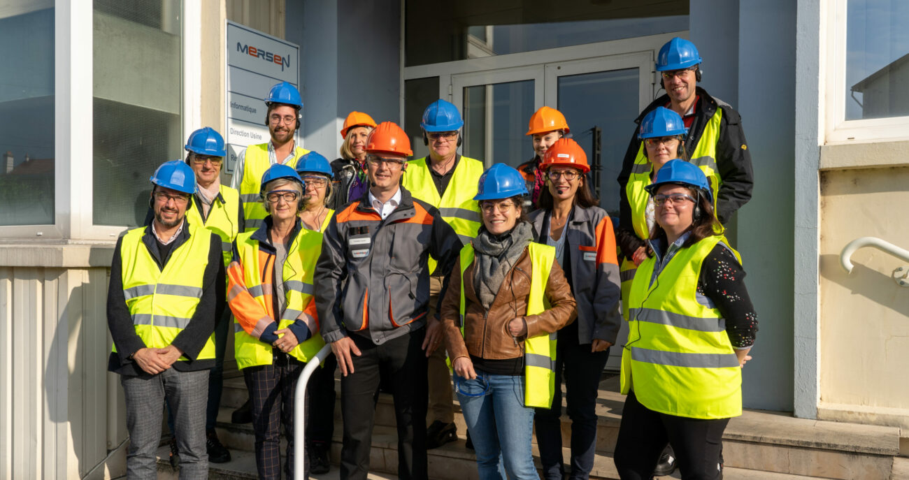 Visite MERSEN à Pagny-sur-Moselle